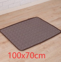 Pet Dog Cat Ice Silk Cold Nest Pad For Cooling In Summer